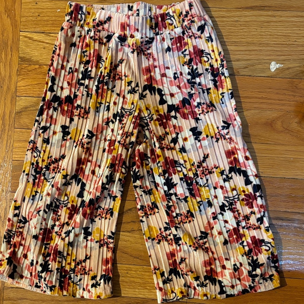 Janie and Jack Multicolor Floral Kids Bottoms